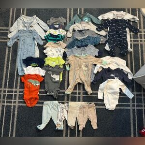 Boy Preemie Clothes - 30+ Pieces